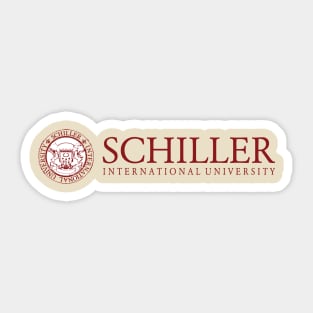 College "Schiller Intern" 3 Style Sticker